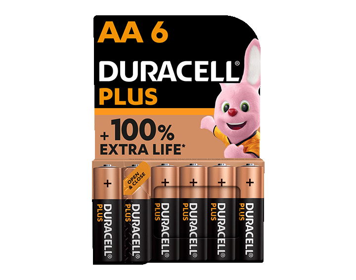 Duracell Plus 100% AA X6