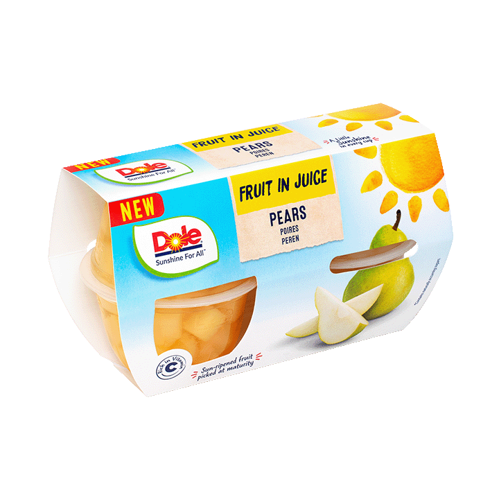 Pears in Juice 4 x 113g