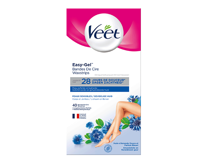 Bandes de Cire Froide Jambes x40