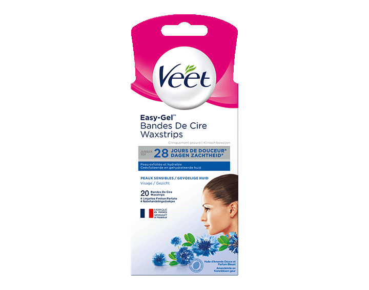 Bandes de Cire Froide Visage x20