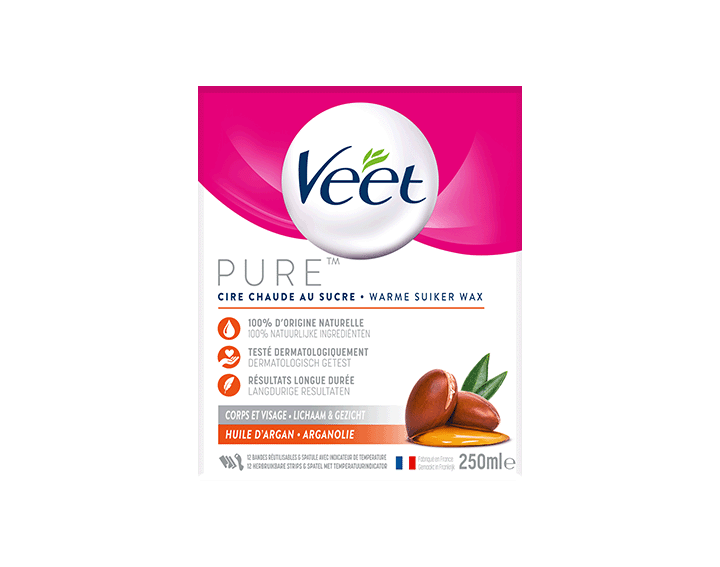 Cire Chaude au Sucre Pure Huile d'Argan 250ml