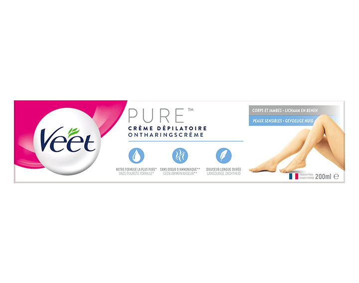 Crème Dépilatoire Pure Peaux Sensibles 200ml