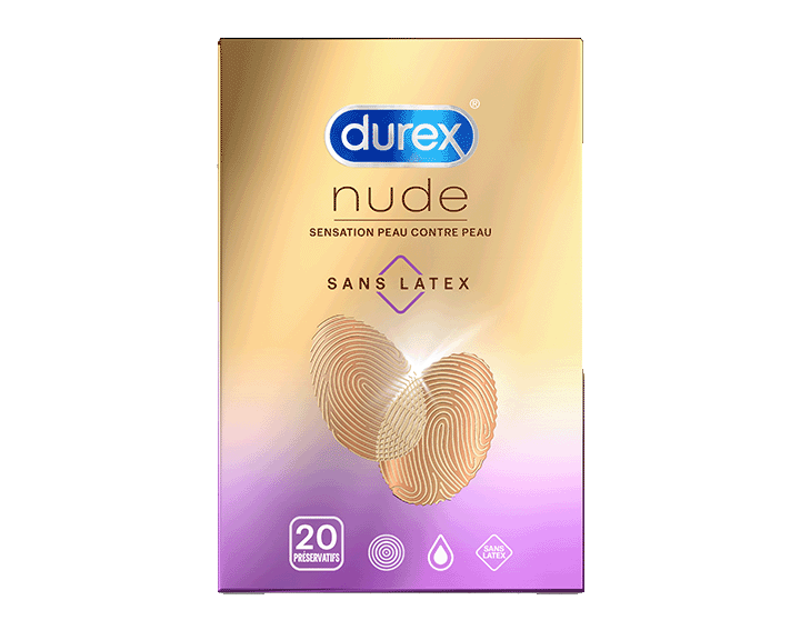 Préservatifs Nude sans latex x20