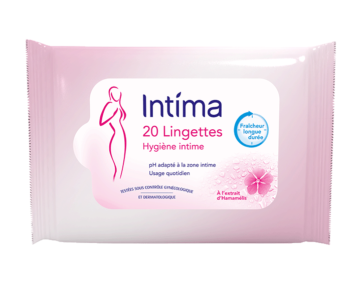 Lingettes Hygiène Intime Fraicheur x20