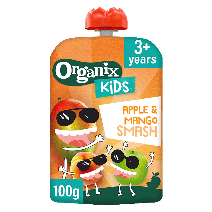 Mango & Apple Fruit Smash Pouch 100g