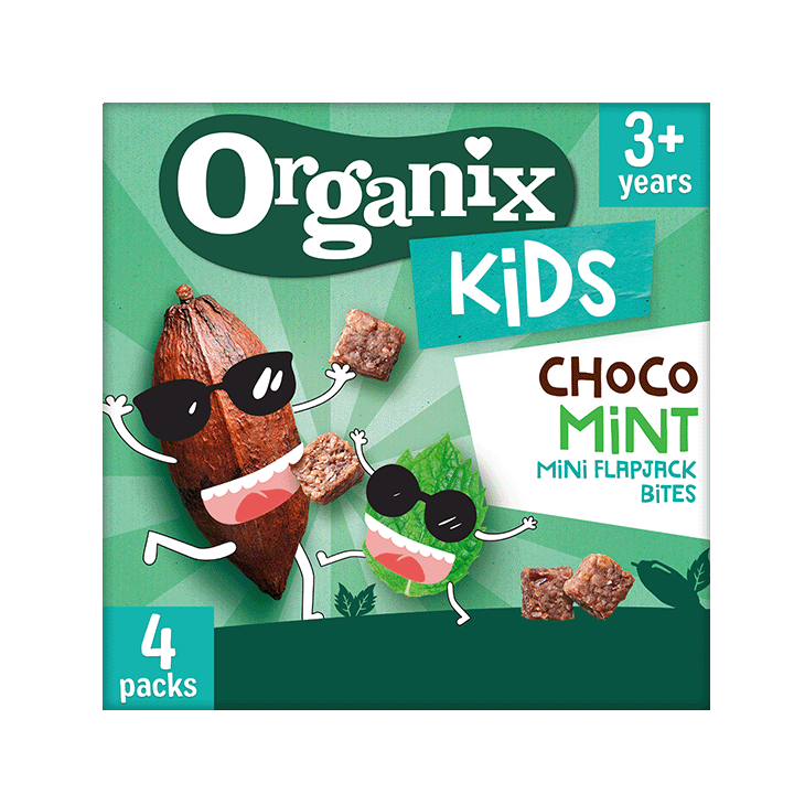 Cool Choco Mint Mini Flapjack Bites 4x23g