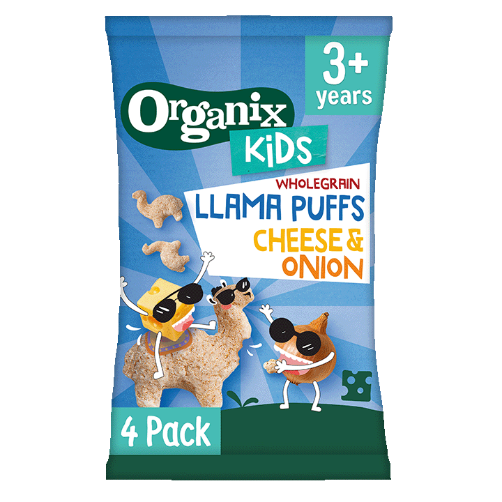 Cheese & Onion Llama Puffs Multipack 4x12g