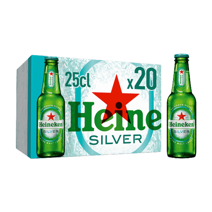 Heineken Silver 20x25cl