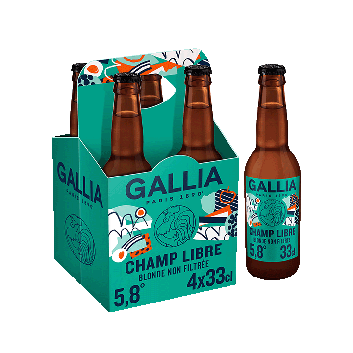 Gallia Champ Libre 4x33CL