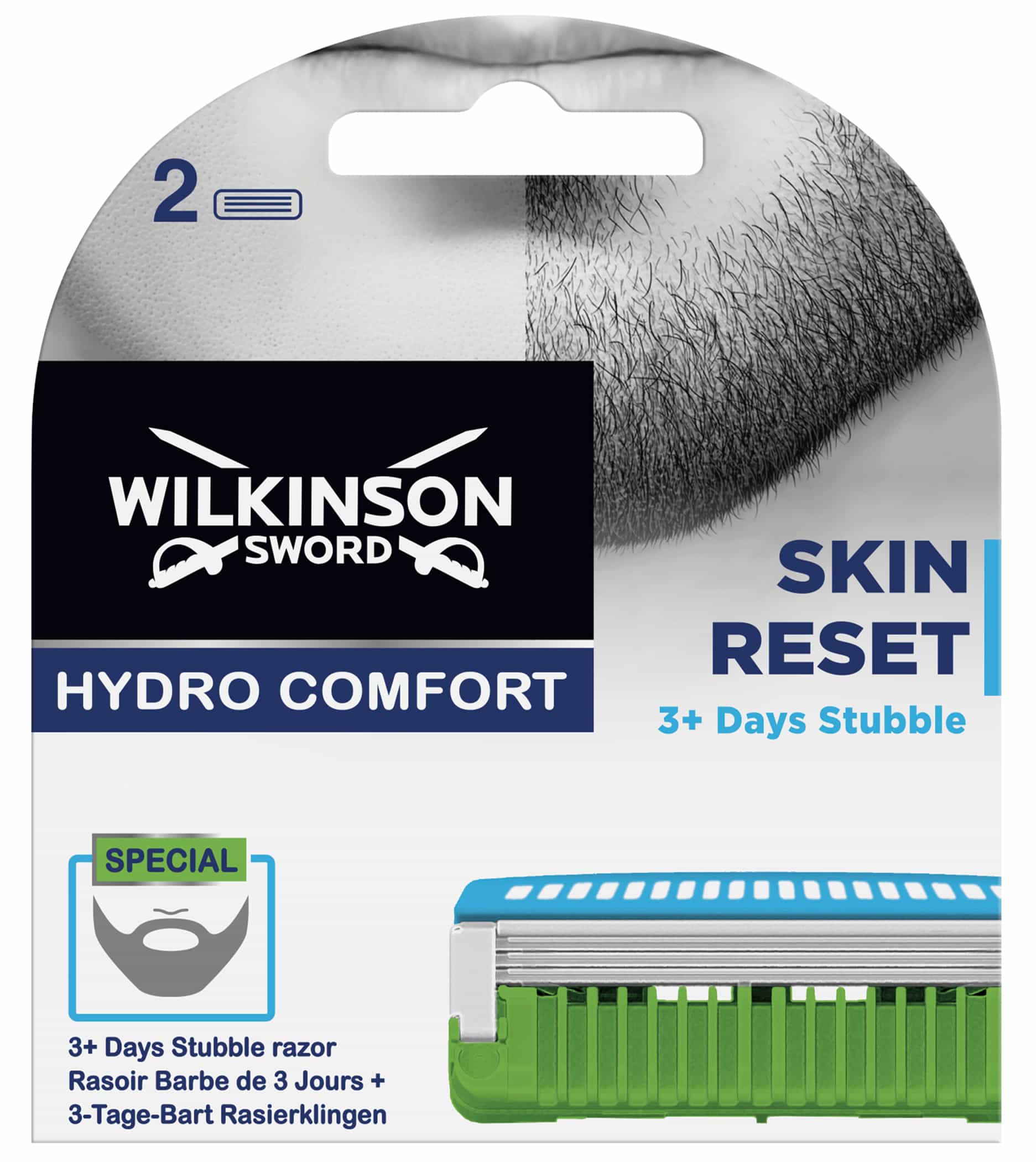 WILKINSON Hydro Comfort Skin Reset mesjes 2p