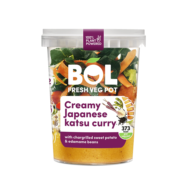 BOL Creamy Japanese Katsu Curry Veg Pot 345g