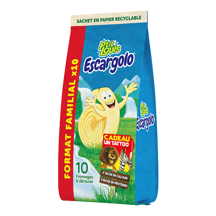 P'tit Louis Escargolo x10 portions 167g