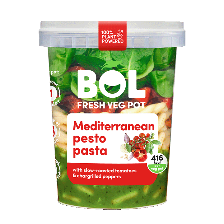 Mediterranean Pesto Pasta Veg Pot 345g