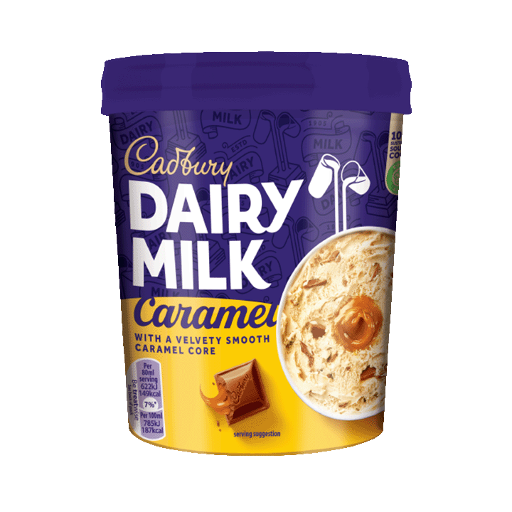 Cadbury Caramel Ice Cream 480ml