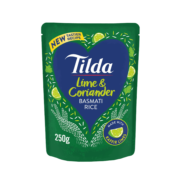 Lime and Coriander Basmati Rice 250g