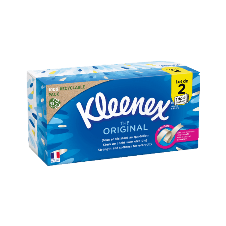 Kleenex® Mouchoirs Boîte The Original DUO x72