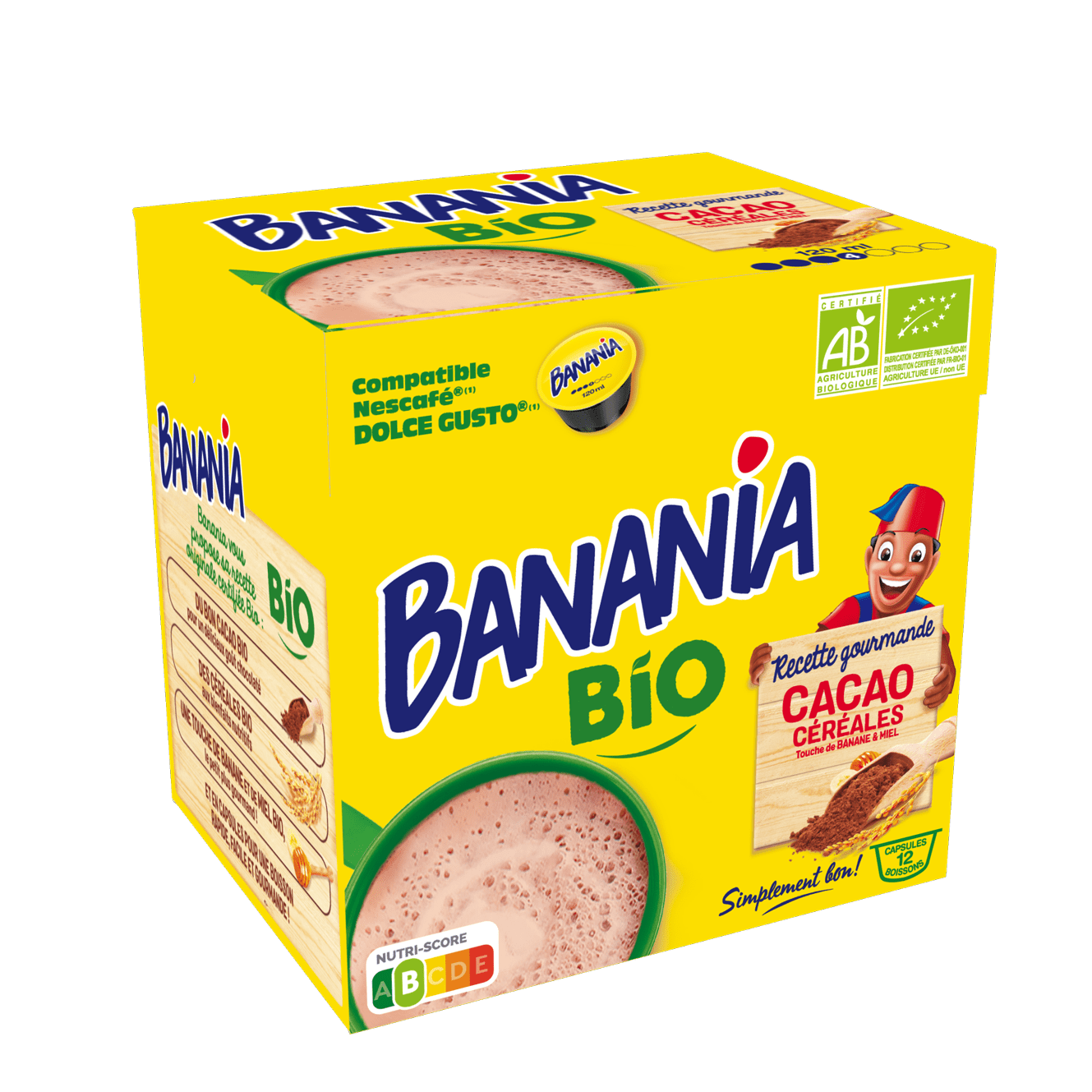 Banania Capsules chocolatées Dolce Gusto®*