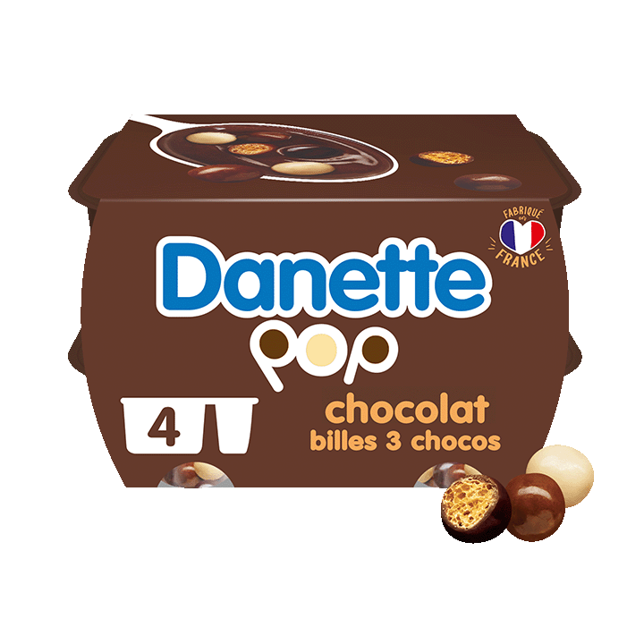Chocolat Billes 3 Chocos - 4x117g