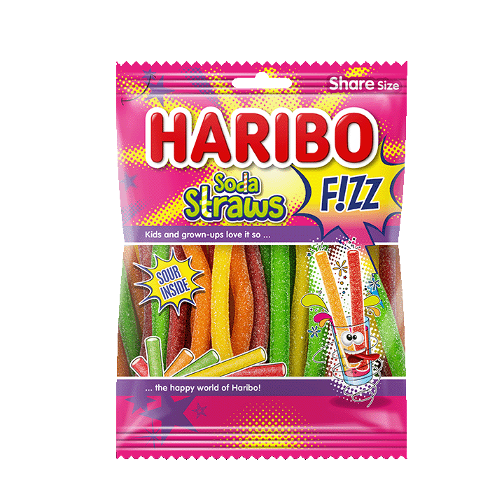 Soda Straws F!ZZ 180g