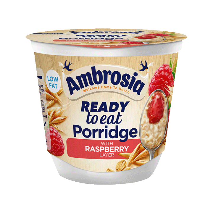 Ready To Eat Porridge Raspberry 210g