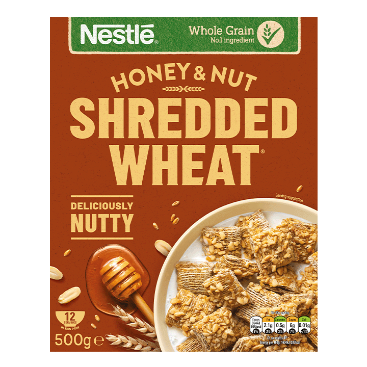 Shredded Wheat Honey & Nut 500g