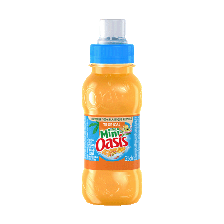 Oasis Tropical bouchon sport 25cl
