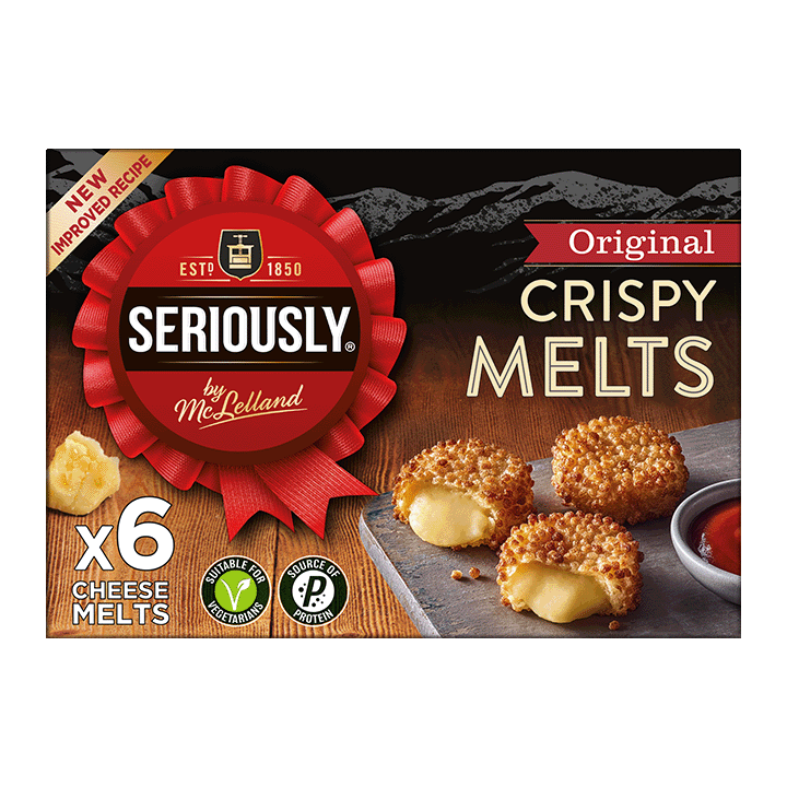 Seriously Crispy Cheddar Cheese Melts 150g
