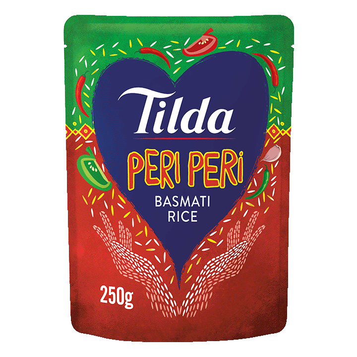Microwave Peri Peri Basmati Rice 250g