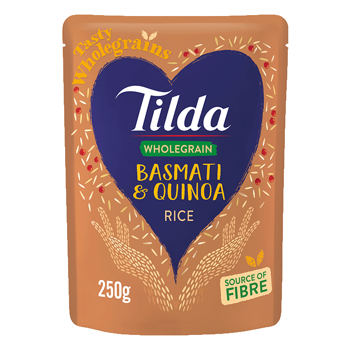 Microwave Wholegrain Basmati Rice & Quinoa 250g