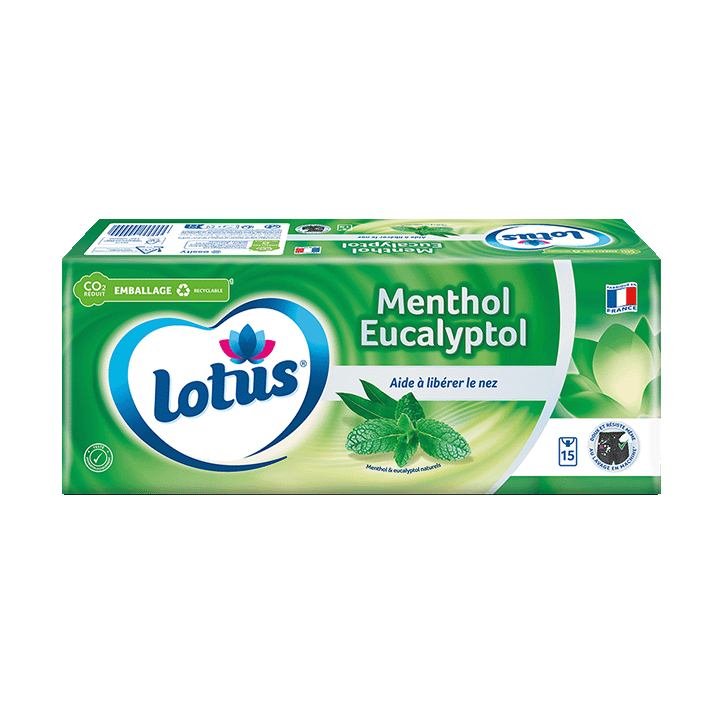 Lotus Menthol Eucalyptol Etuis X15