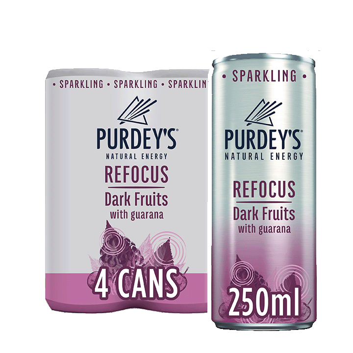 Refocus Dark Fruits Drink 4x250ml