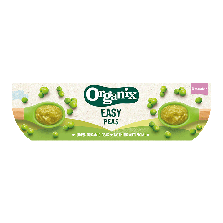Organix Easy Peas (2x100g)