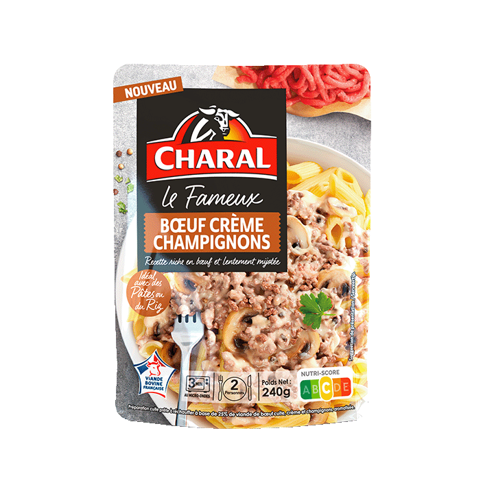 Le Fameux Boeuf Crème Champignons