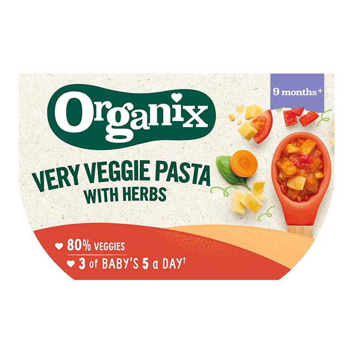 Organix Very Veggie Pasta with Herbs (190g)