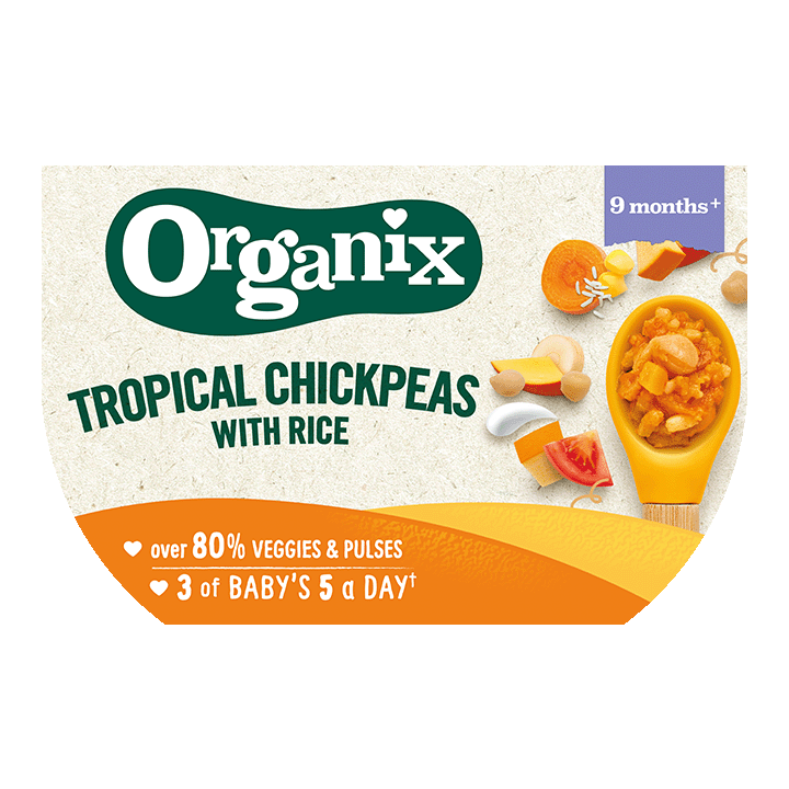 Organix Tropical Chickpeas with Rice (190g)