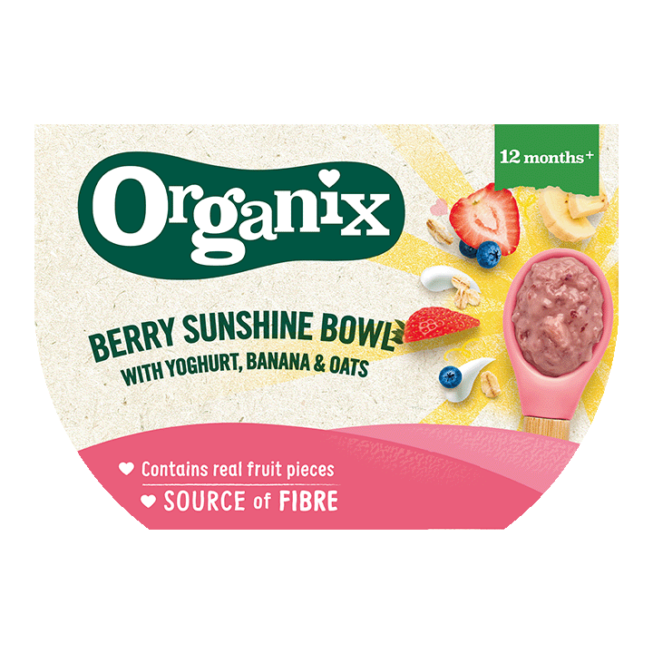 Organix Berry Sunshine Bowl with banana 120g