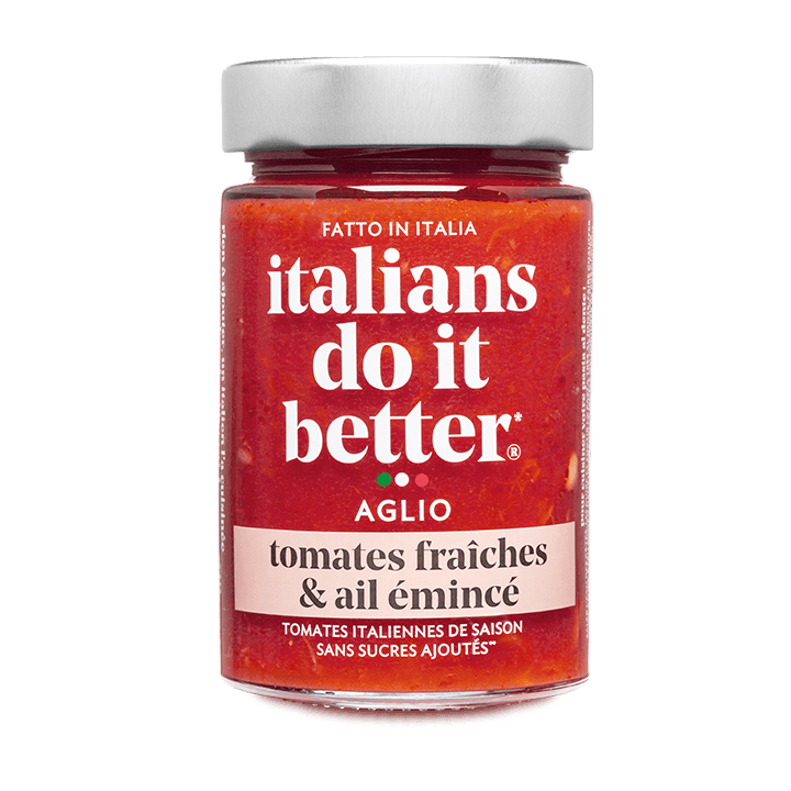 Aglio - Tomates fraîches & ail émincé 190g