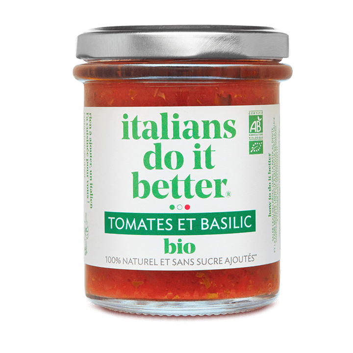 Sauce Tomate & Basilic BIO 185g