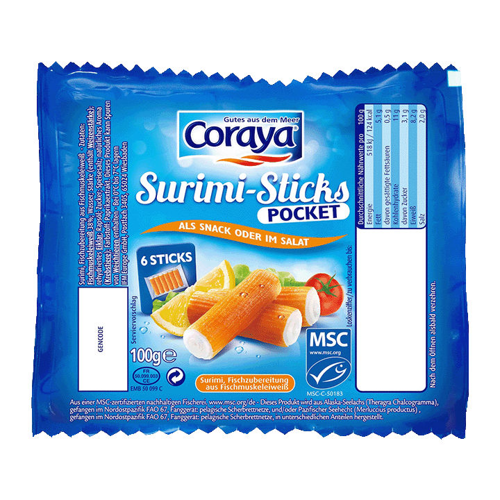 Coraya Crab Surimi Sticks