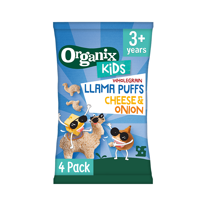 Cheese & Onion Llama Puffs Multipack 4x12g