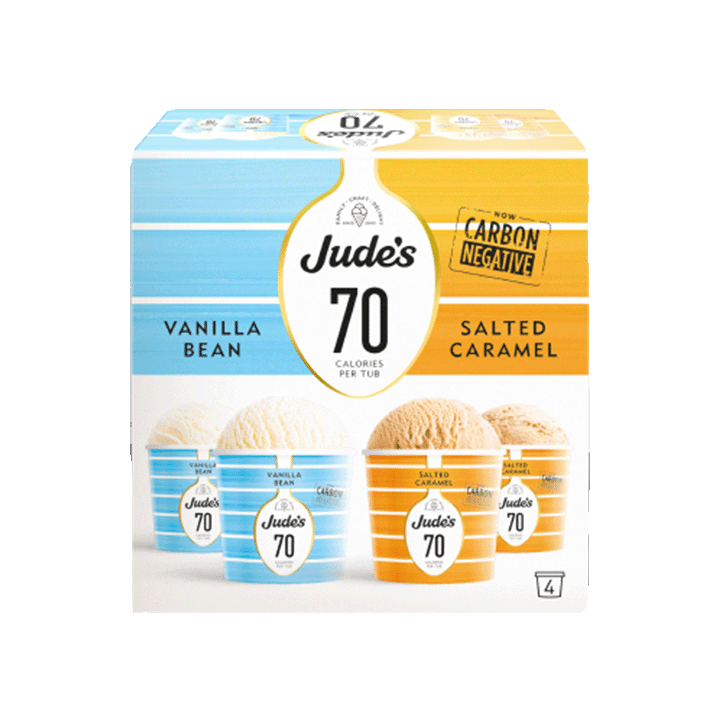 Lower Calorie Mini Tubs - 4 x 95ml