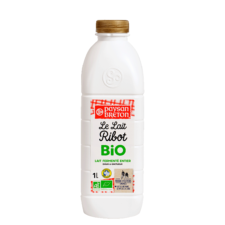Le Lait Ribot BIO Paysan Breton 1L