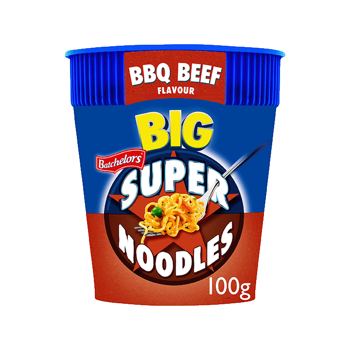 BIG BBQ BEEF Super Noodle Pot 100g
