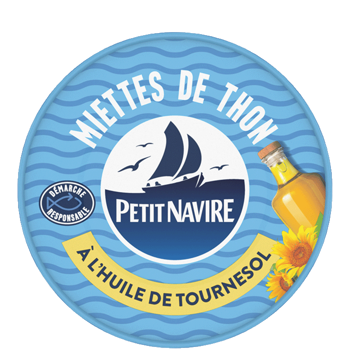 Miettes de Thon à l'huile de tournesol 160g