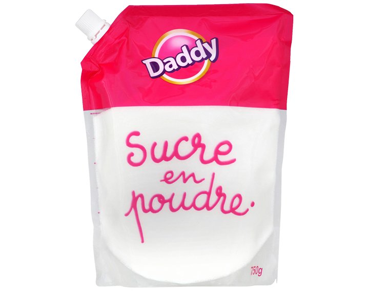 Daddy Doypack sucre en poudre 750g