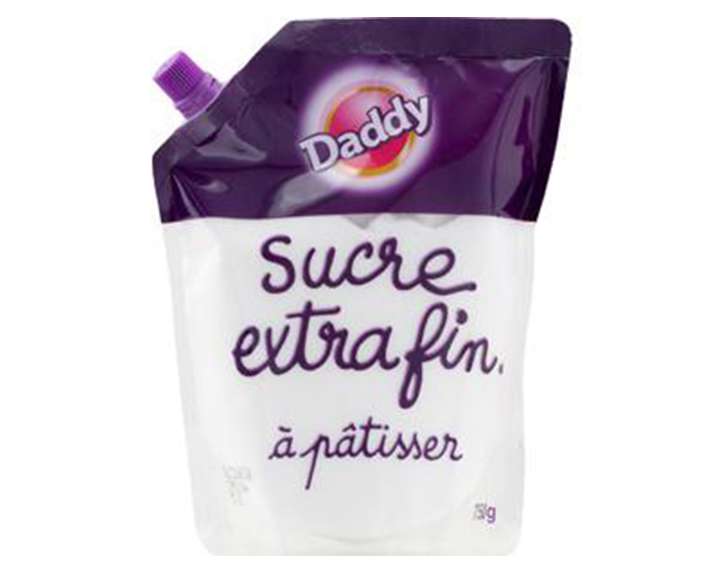 Daddy Doypack sucre extra fin 750g
