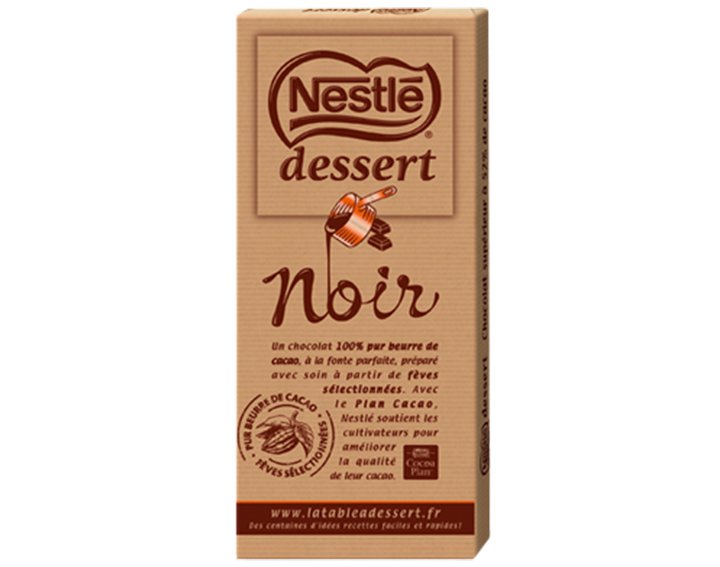 Tablette Nestlé® Dessert Noir