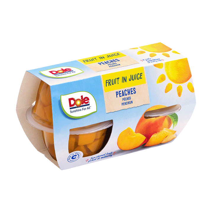 Peaches in Juice 4 x 113g