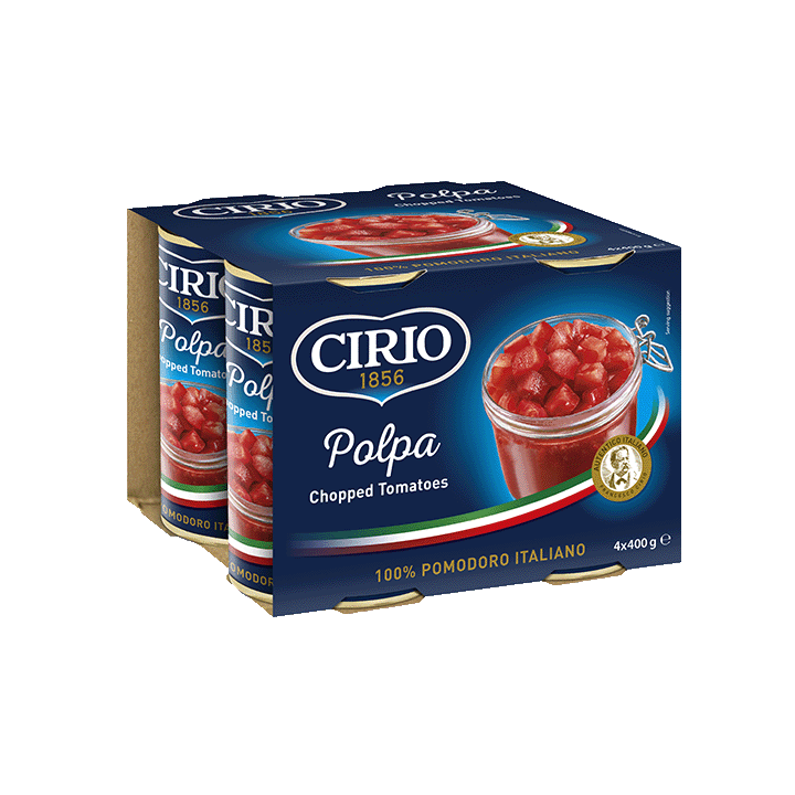 Chopped Tomatoes 4x400g