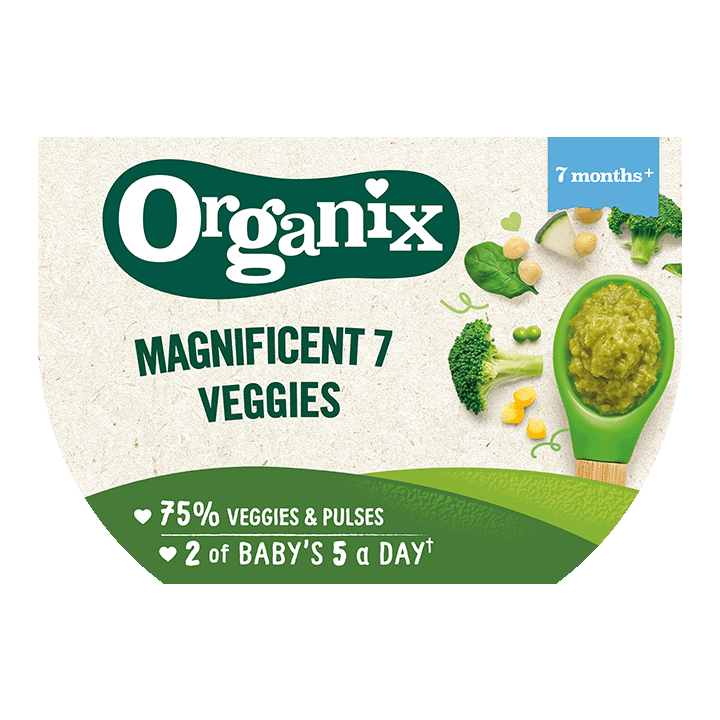 Organix Magnificent 7 Veggies (130g)